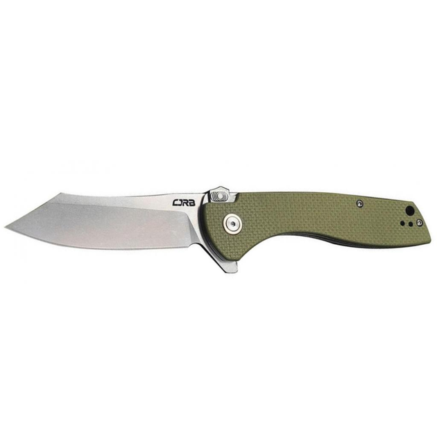 Нож CJRB Kicker SW D2 G10 Olive (J1915-GN) - зображення 1