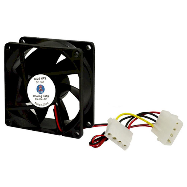 Кулер для корпуса Cooling Baby 8025 4PS - изображение 3