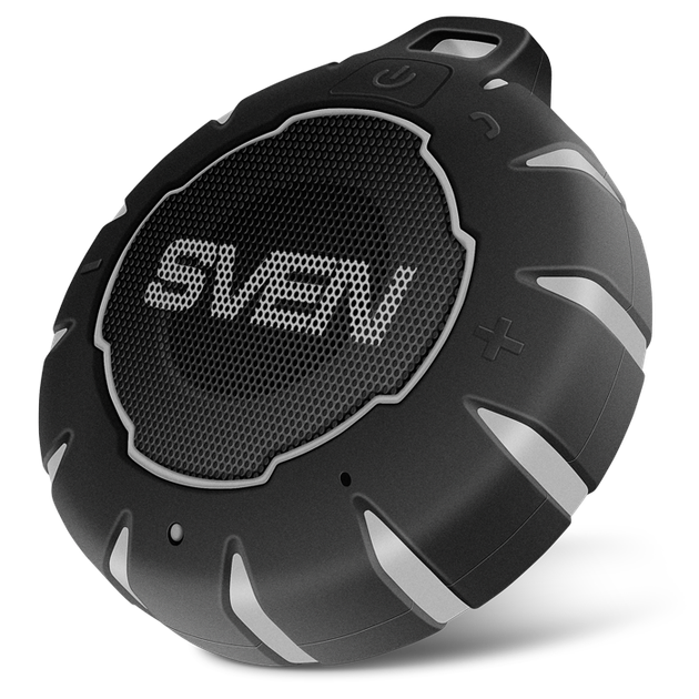 Колонка SVEN PS-95 Black (7 Вт, Waterproof (IPx7), TWS, Bluetooth, 1000мА*ч) - Фото 7 Колонка SVEN PS-95 Black (7 Вт, Waterproof (IPx7), TWS, Bluetooth, 1000мА*ч) - изображение 7
