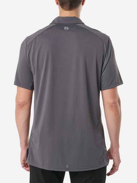 Поло тактичне 5.11 Tactical Рaramount Short Sleeve Polo 41221-258 2XL Flint (2000980534890) - зображення 2