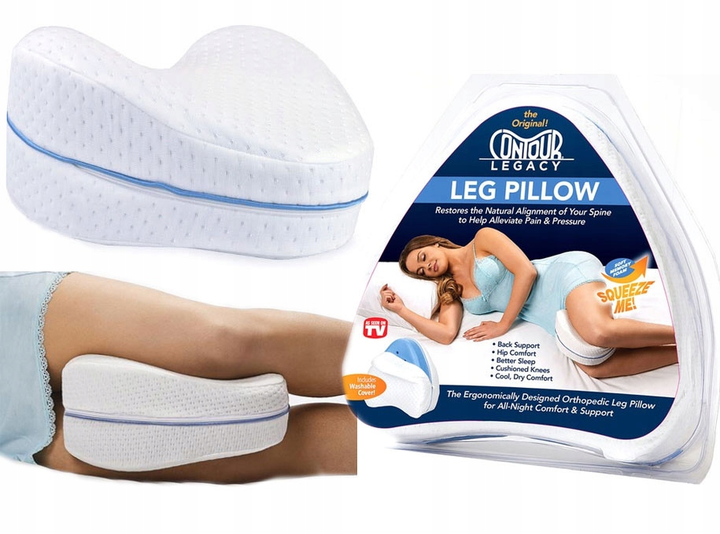 Ортопедическая подушка для ног CONTOUR LEG PILLOW – фото, отзывы ...