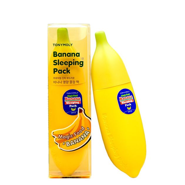 Ночная маска TONY MOLY банановая Food Banana Sleeping Pack (8806358517298) (0085423) - изображение 1