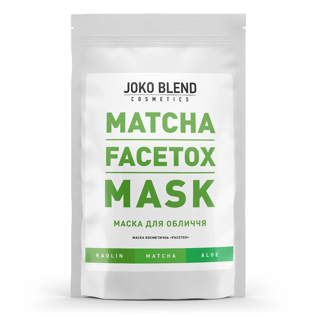 Маска для обличчя Matcha Facetox Mask Joko Blend, 100 гр (0098481) - зображення 1