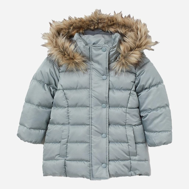 Акция на Куртка зимова H&M 0750129-0 98 см Світло-бірюзова (СА2000001676950) от Rozetka