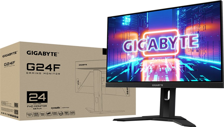 Монитор 23.8" Gigabyte G24F 2 Gaming Monitor (24F / 24F2) - изображение 9