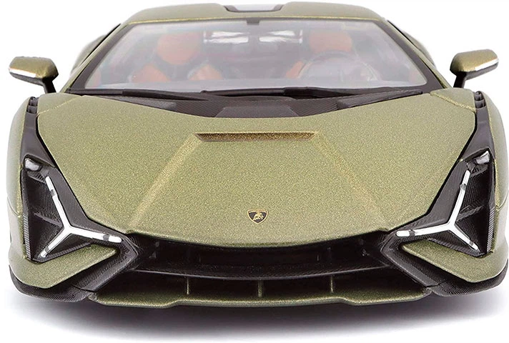 Автомодель Bburago Lamborghini Sian FKP 37 1:18 Зелена (4893993110469) - зображення 8