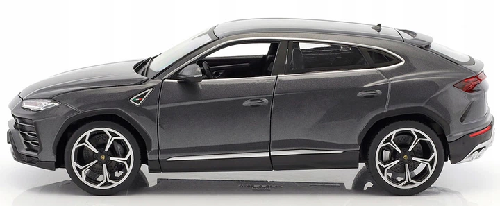 Автомодель Bburago Lamborghini Urus 1:18 Сіра (4893993110421) - зображення 2