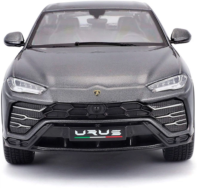Автомодель Bburago Lamborghini Urus 1:18 Сіра (4893993110421) - зображення 7