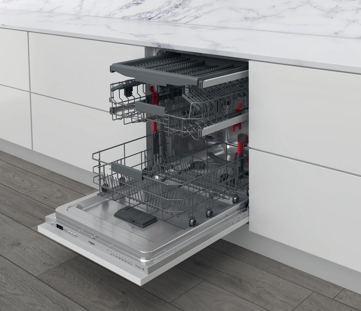 Вбудована посудомийна машина WHIRLPOOL WIC 3C34 PFE S - зображення 3