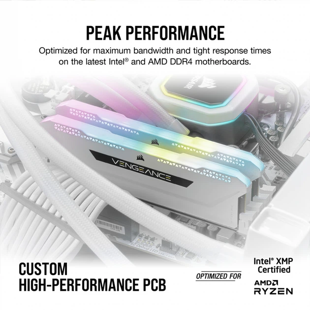 Память Corsair 16 GB (2x8GB) DDR4 3600 MHz Vengeance RGB Pro SL