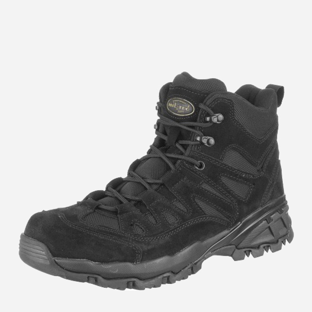 Чоловічі тактичні черевики MIL-TEC Trooper Squad 5 12824002 38 (5US) 24.5 см Black (2000980511877) - зображення 2