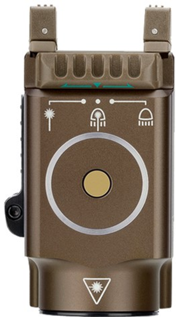 Фонарь аккумуляторный Olight Baldr RL Mini DT с ЛЦУ красного цвета (23703306) - изображение 7