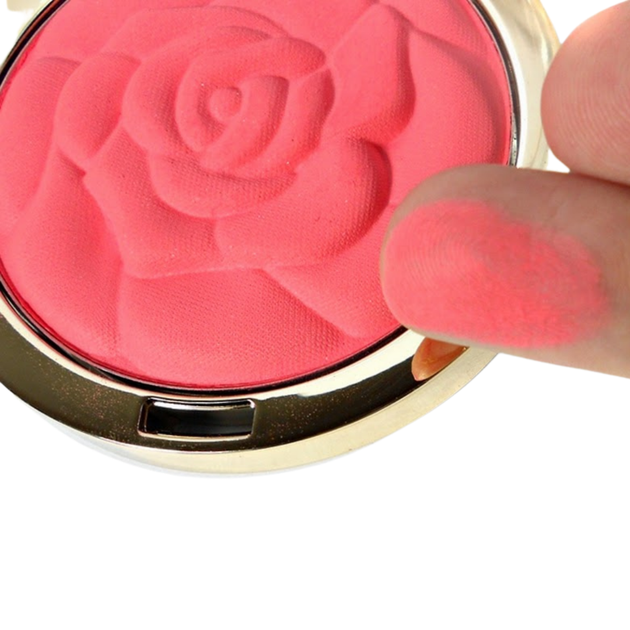 Компактные матовые румяна Milani Rose Powder Blush 05 Coral Cove 17 г (717489950053) - изображение 6