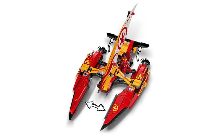 インパクト 2BA Конструктор LEGO Морський бій на катамаранах 780 деталей