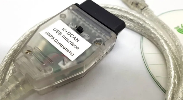 Диагностический сканер INPA K+DCAN с переключателем на чипе FT232RL OBD2 (649576723)Прозрачный - изображение 2