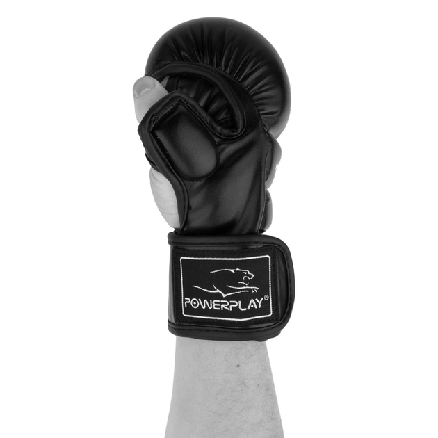 Перчатки для MMA PowerPlay 3026 Черные XL - изображение 5