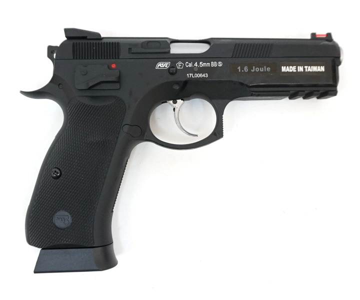 Пистолет пневматический ASG CZ SP-01 Shadow Blowback (2370.28.80) - изображение 1