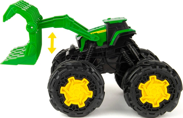 Pojazd zabawkowy Tomy tarktor John Deere Monster Treads Rev Up (0036881473275) - obraz 2