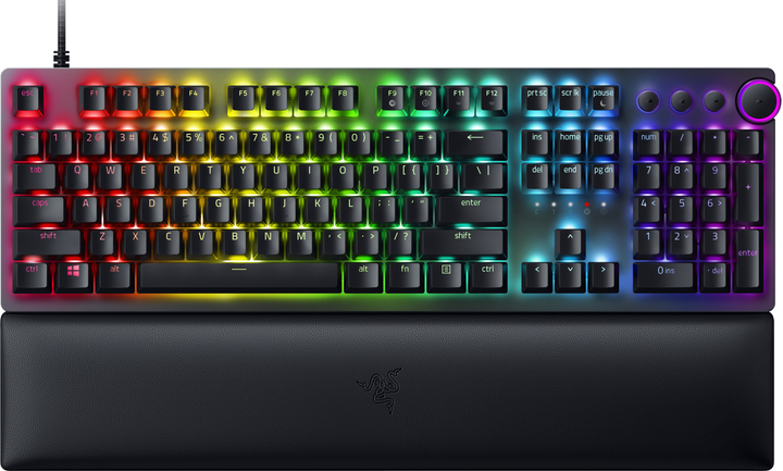 Клавиатура проводная Razer Huntsman V2 Red Optical Switch RU USB (RZ03-03930700-R3R1) - изображение 1