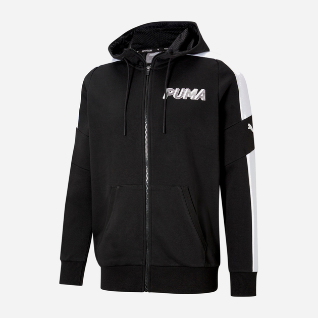 Puma modern sport hot sale fz logo hoodie