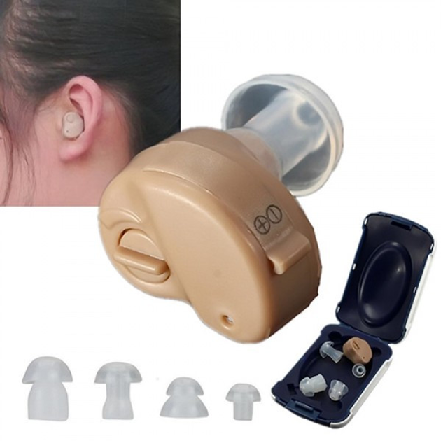 Внутрішньовушний слуховий апарат підсилювач слуху Axon K-80 183150 - зображення 1