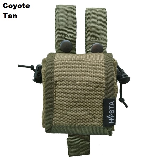 Подсумок сброса стрелянных магазинов молле Hasta RollUp S 62001 Coyote Tan - изображение 1