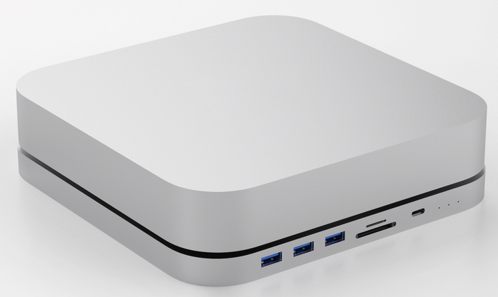 USB-хаб адаптер Ailink Aluminium USB-C Mac mini Pro Hub Card Reader HDD/M. 2 SDD slot - Фото 7 USB-хаб адаптер Ailink Aluminium USB-C Mac mini Pro Hub Card Reader HDD/M. 2 SDD slot - зображення 7