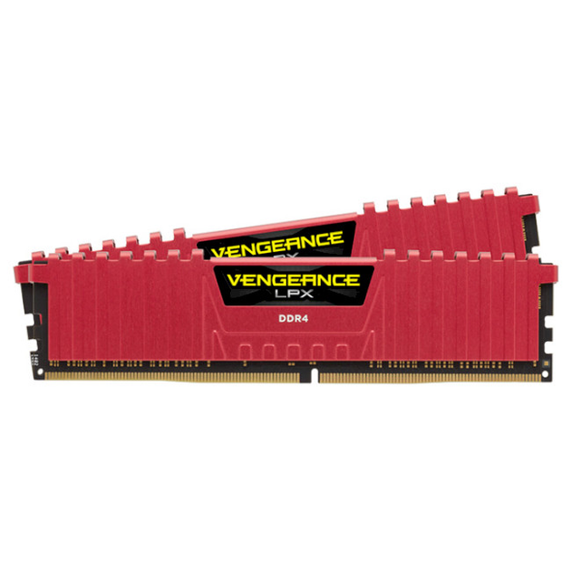 Оперативная память Corsair Vengeance LPX Red DDR4 3200 MHz 16Gb Kit ...