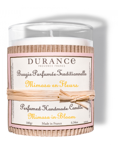 Парфумована свічка Durance Perfumed Handcraft Candle 180 г Мімоза - Фото 1 Парфумована свічка Durance Perfumed Handcraft Candle 180 г Мімоза - зображення 1