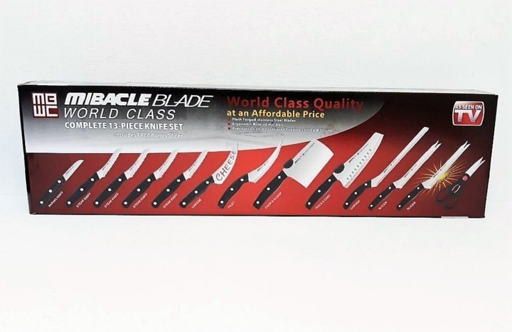 Miracle Blade 13-piece World Class Knife Set