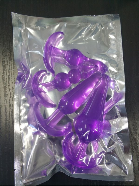 Набір анальних пробок Slash колір фіолетовий (22314787000000000) - зображення 2