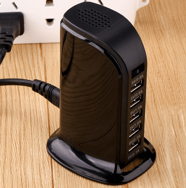 Зарядное устройство со скрытой камерой OLM IP-54 зарядка на 5 USB беспроводная WiFi IP-камера видеонаблюдения видеорегистратор с датчиком движения - Фото 4 Зарядное устройство со скрытой камерой OLM IP-54 зарядка на 5 USB беспроводная WiFi IP-камера видеонаблюдения видеорегистратор с датчиком движения - изображение 4