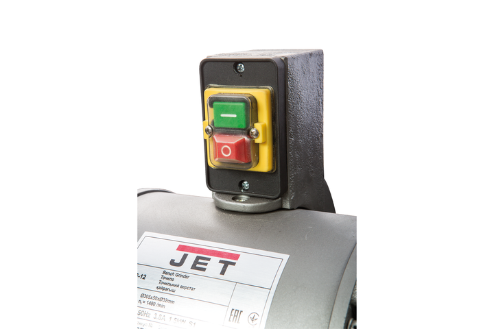 Заточный станок (точило) профессиональный JET 400В 2,8(1,5)кВт Ø305х50х32мм 1400 об/мин IBG-12 - изображение 6