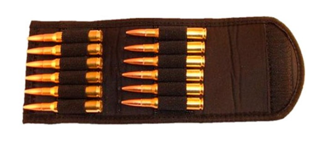 Подсумок на пояс складаний GrovTec на 12 гвинтівкових патронів (1328.01.35) - зображення 1