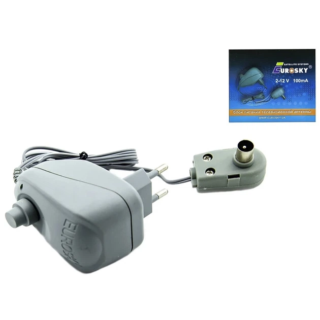 Блок питания c подстройкой к польской антенне EuroSky 2-12v 100mA ...