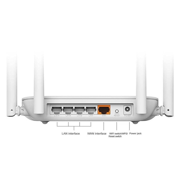 Маршрутизатор (роутер) Phicomm K2 AC1200 Dual Band 2.4G/5G Білий 4 антени 802.11 ac/n/g/b/a - зображення 8