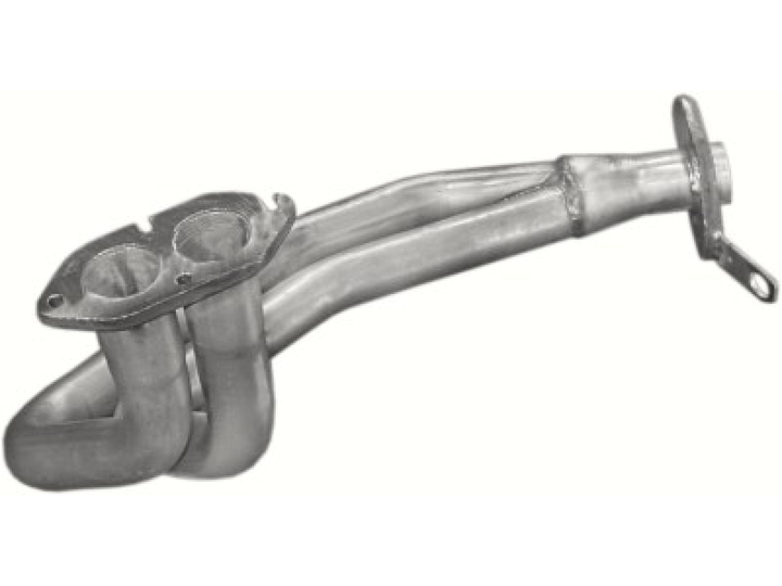 Колекторна труба Опель Кадет (Opel Kadett) 82-90 1.3N/SR (17.464) Polmostrow алюмінієвий - зображення 1