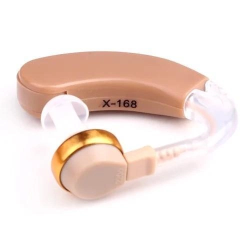 Завушний слуховий апарат для літніх людей Axon X-168 Бежевий (VS7002472) - изображение 2