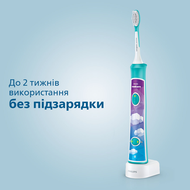 Дитяча електрична зубна щітка PHILIPS Sonicare HX6322/04 - зображення 5