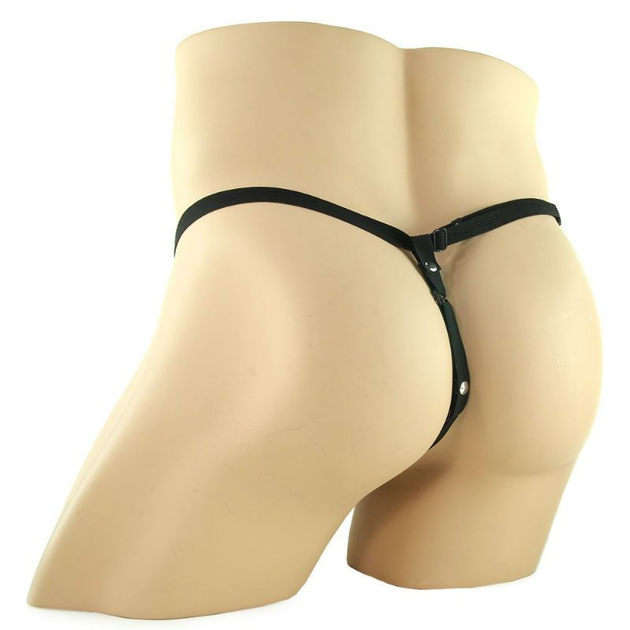 Вібро-страпон Fetish Fantasy Extreme 9 Inch Vibrating Hollow Silicone Strap-On (18650 трлн) - зображення 6