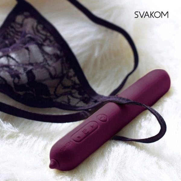 Акумулятор вібратор з відеокамерою Svakom Gaga колір фіолетовий (14792017000000000) - зображення 1