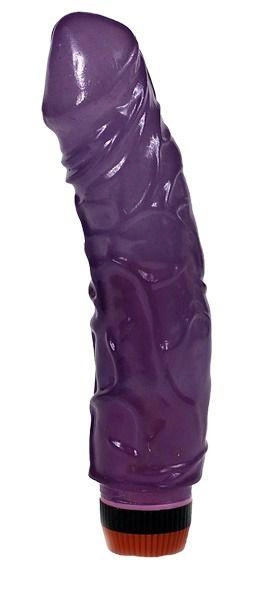 Вибратор Seven Creations Jelly с активным рельефом цвет фиолетовый (00098017000000000) - изображение 1