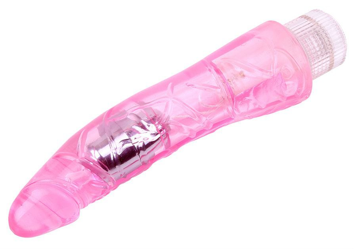 Вібратор Chisa Novelties Crystal Jelly Glitters Mr.Right колір рожевий (20246016000000000) - зображення 2