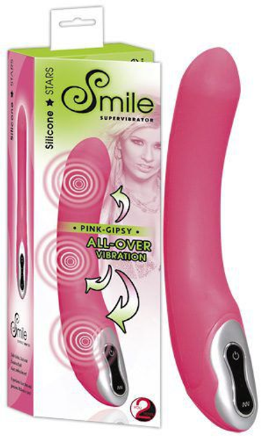 Вибратор You2Toys Smile Supervibrator Gipsy цвет розовый (08016016000000000) - изображение 1