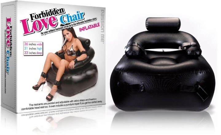 Любовне крісло Inflatable Forbidden Love Chair (18951000000000000) - зображення 2