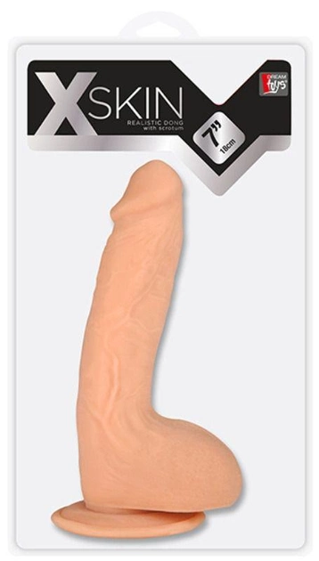 Фаллоимитатор XSkin Realistic Dong 7 inch (16835000000000000) - изображение 1