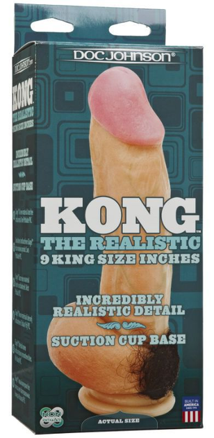 Фаллоимитатор Realistic Kong (00342000000000000) - изображение 1