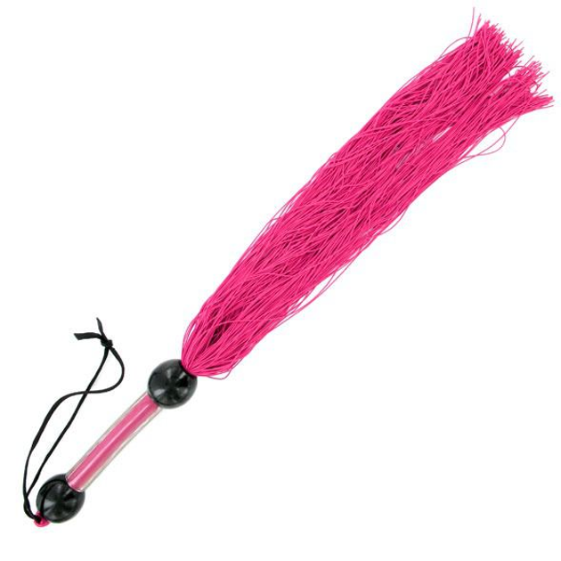 Плеть Large Rubber Whip цвет розовый (12884016000000000) - изображение 1