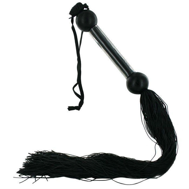 Плеть Large Rubber Whip цвет черный (12884005000000000) - изображение 2