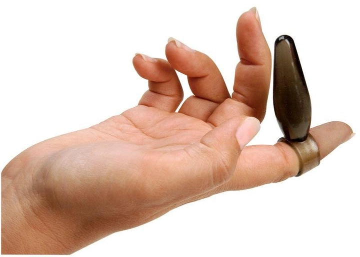 Насадка на палець для анальної стимуляції Bottoms Up Finger Rimmers колір чорний (15920005000000000) - зображення 1